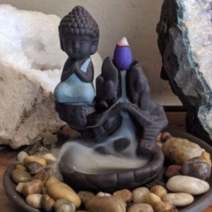 Buddha Waterfall Backflow Incense Burner